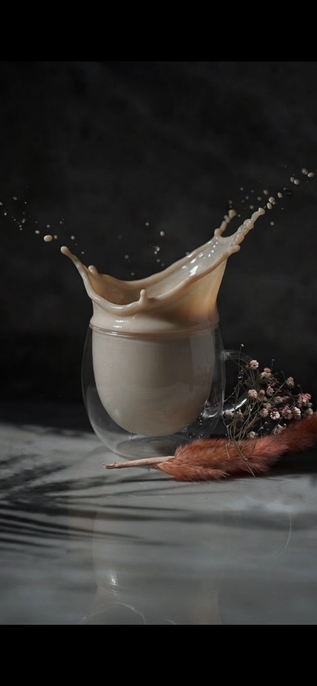 ماگ دوجداره سه بعدی شیشه ای