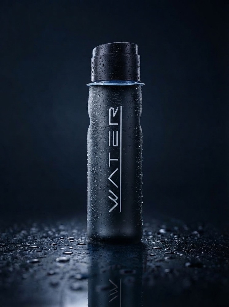 بطری قمقمه دسته دار WATER ورزشی
